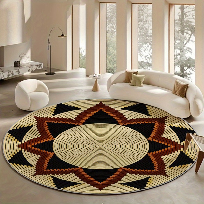 Home Bathroom Trends - Karpet Bulu Halus Motif Kupu-kupu Kematian,