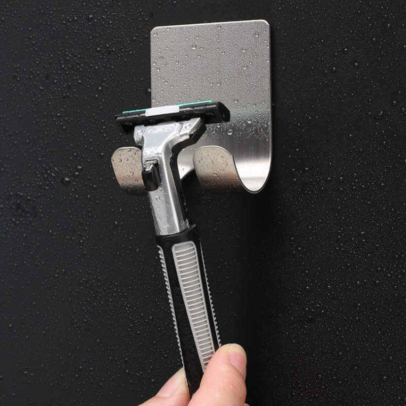Home Edit Bathroom Storage - Penyangga Alat Cukur Pria Tanpa Lubang,