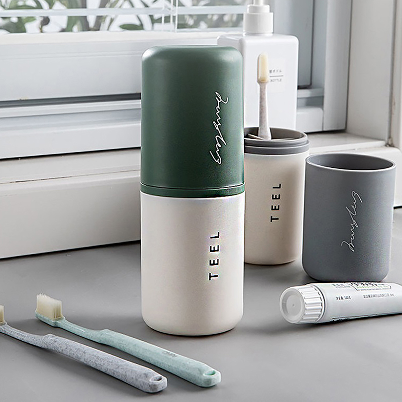 Home Edit Bathroom Storage - Kotak tempat sikat gigi portabel, 1