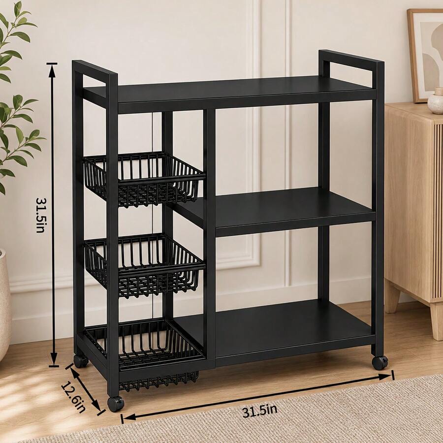 Home Edit Bathroom Storage - 1 buah Rak Penyimpanan Serbaguna, Rak