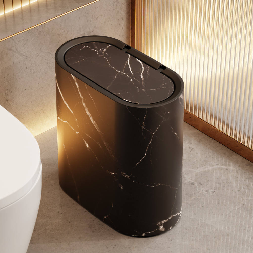 Tempat Sampah Minimalis, Desai - Home Essentials Bathroom Storage ulasan dan harga