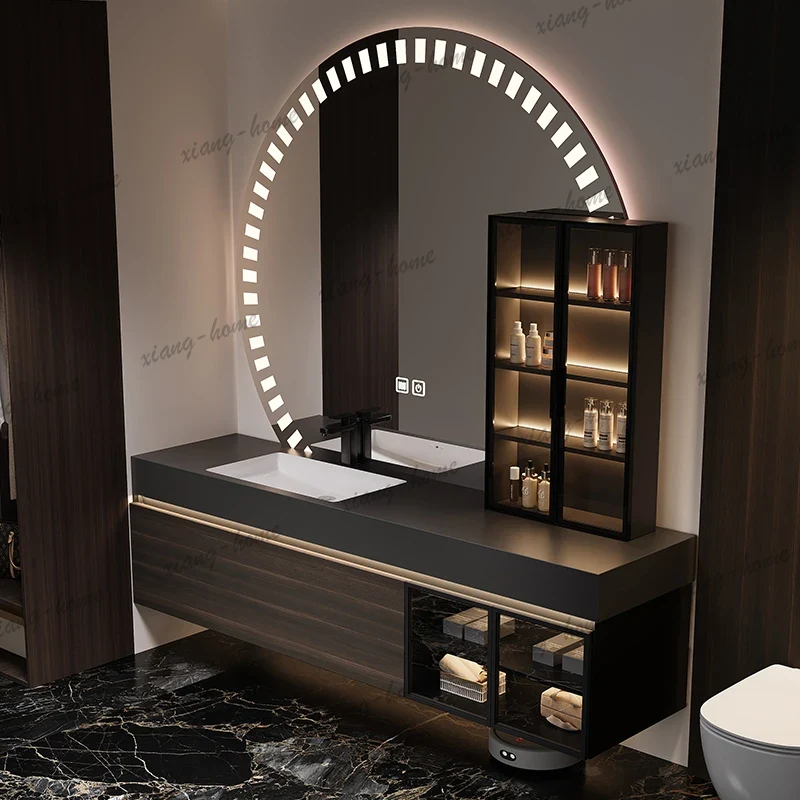 Lemari Kamar Mandi Mewah denga - Home Bathroom Vanity Combo ulasan dan harga