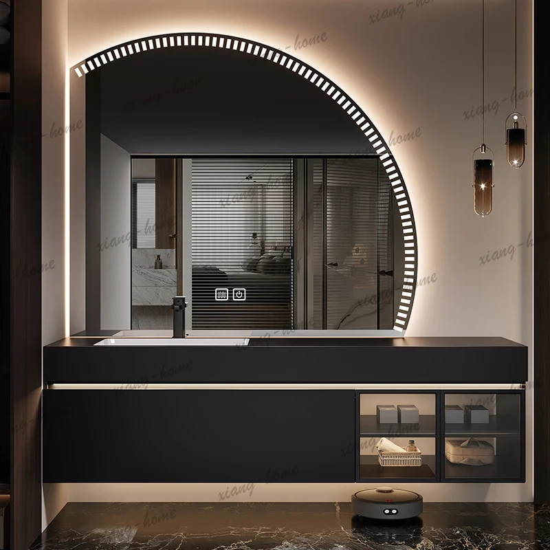 Lemari Kamar Mandi Mewah denga - Home Bathroom Vanity Combo ulasan dan harga