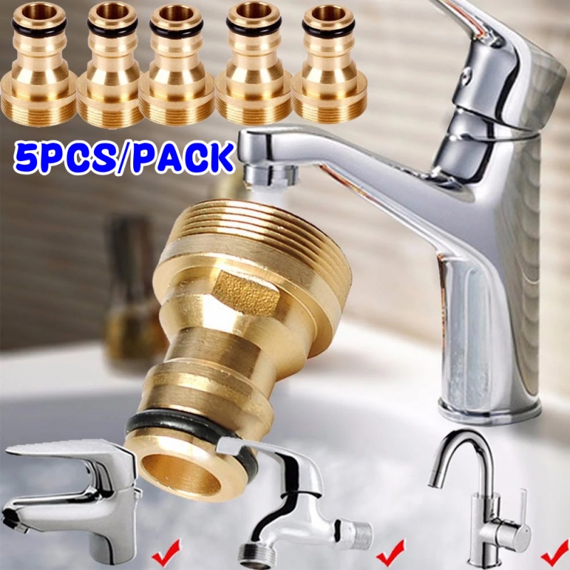 1/5 buah keran kuningan Univer - Basin Mixer Tap ulasan dan harga
