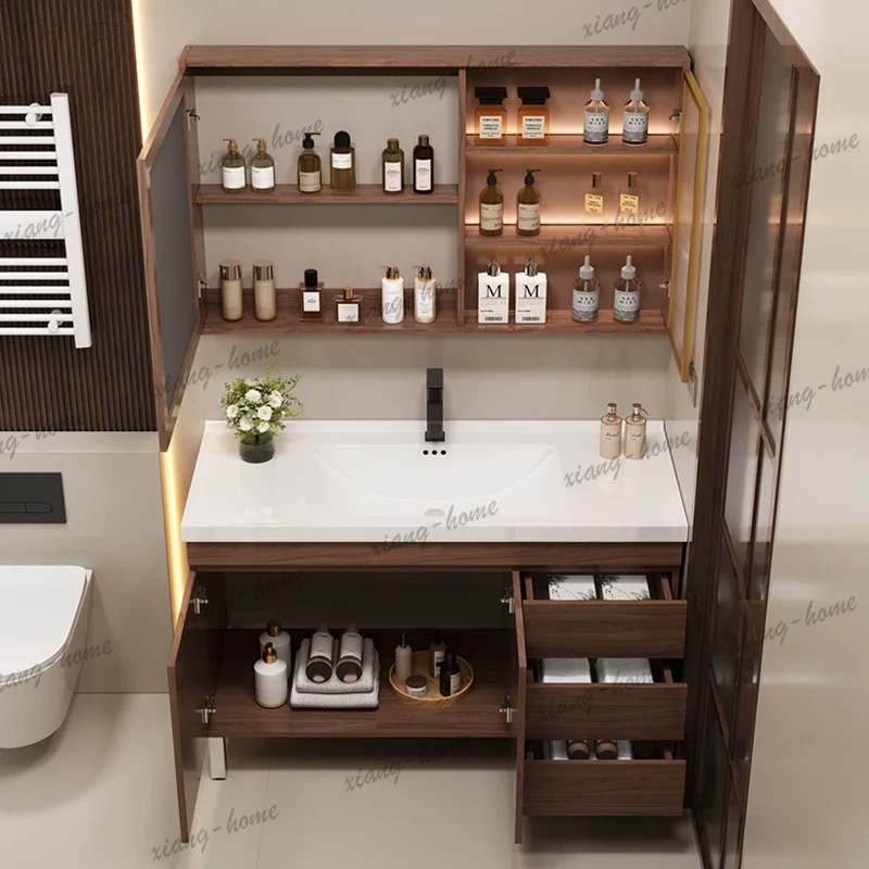Lemari Penyimpanan Parfum, Lem - Home Bathroom Vanity Combo ulasan dan harga