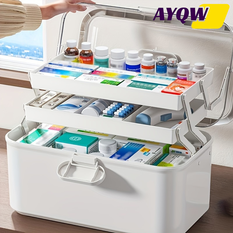 Kotak Penyimpanan Obat/Kotak D - Home Edit Bathroom Storage ulasan dan harga