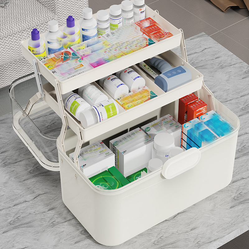 Kotak Penyimpanan Obat/Kotak D - Home Edit Bathroom Storage ulasan dan harga