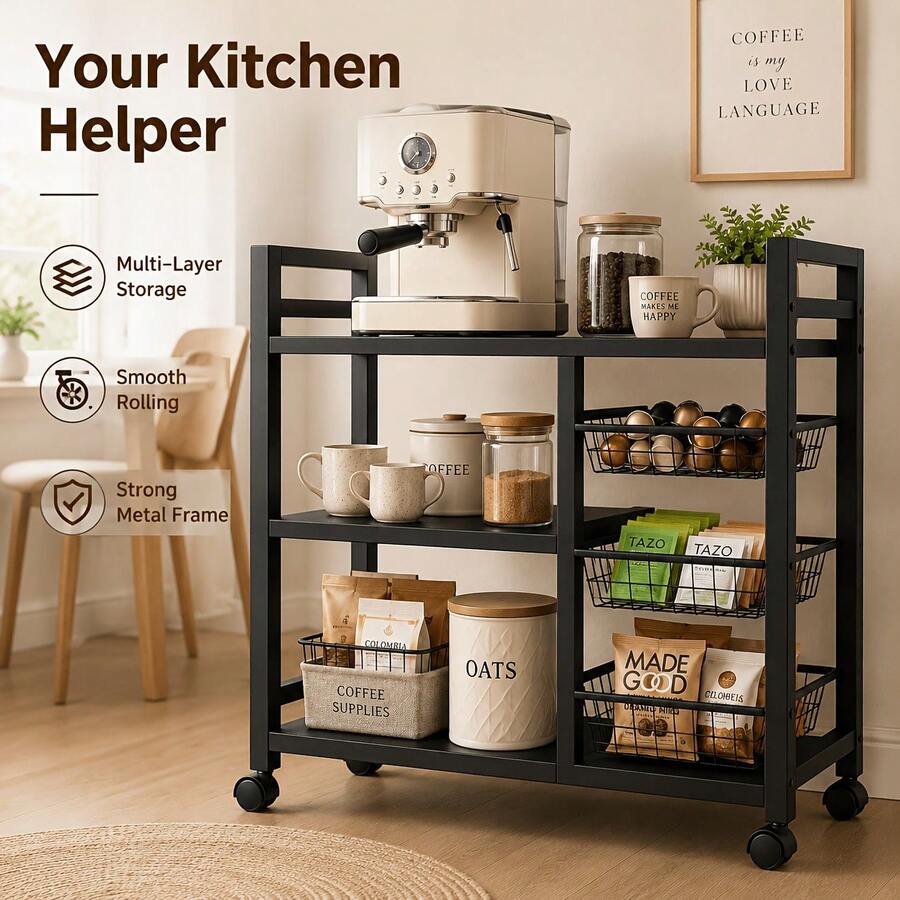 1 buah Rak Penyimpanan Serbagu - Home Edit Bathroom Storage ulasan dan harga