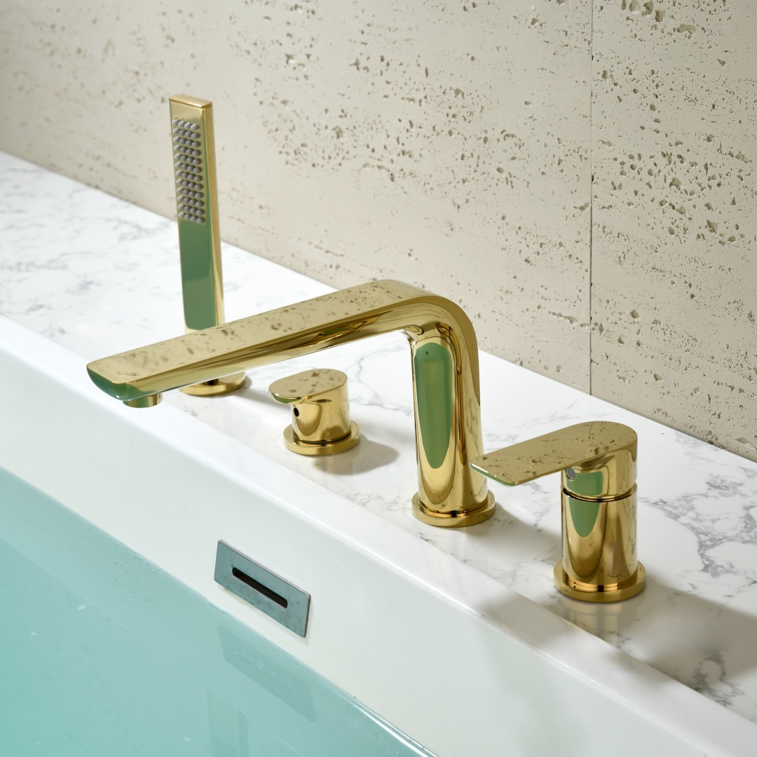 Keran Bak Mandi Rose Gold, Ker - Basin Mixer Tap ulasan dan harga